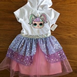 LOL girl dress size S(6-6X)